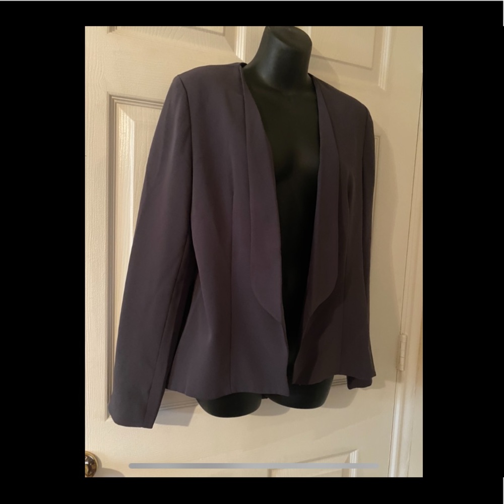 Gray blazer